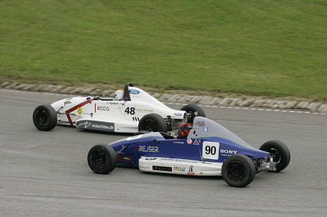 år var Jesper Egebart (48) og Elliot Winther (90) i tæt kamp på Ring Djursland.